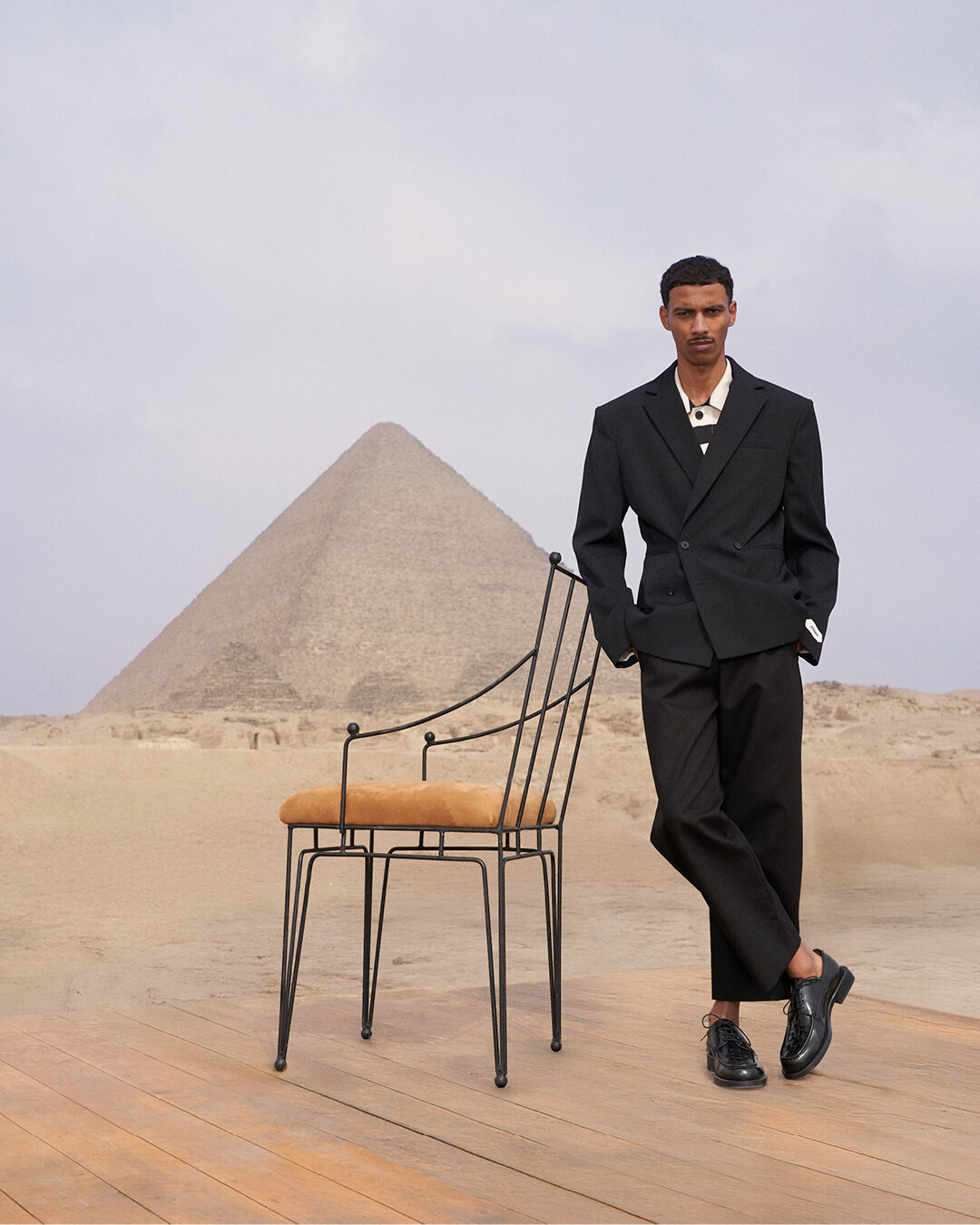 u*様 JACQUEMUS ベージュ 'The Fernando' スラックス La Croisière