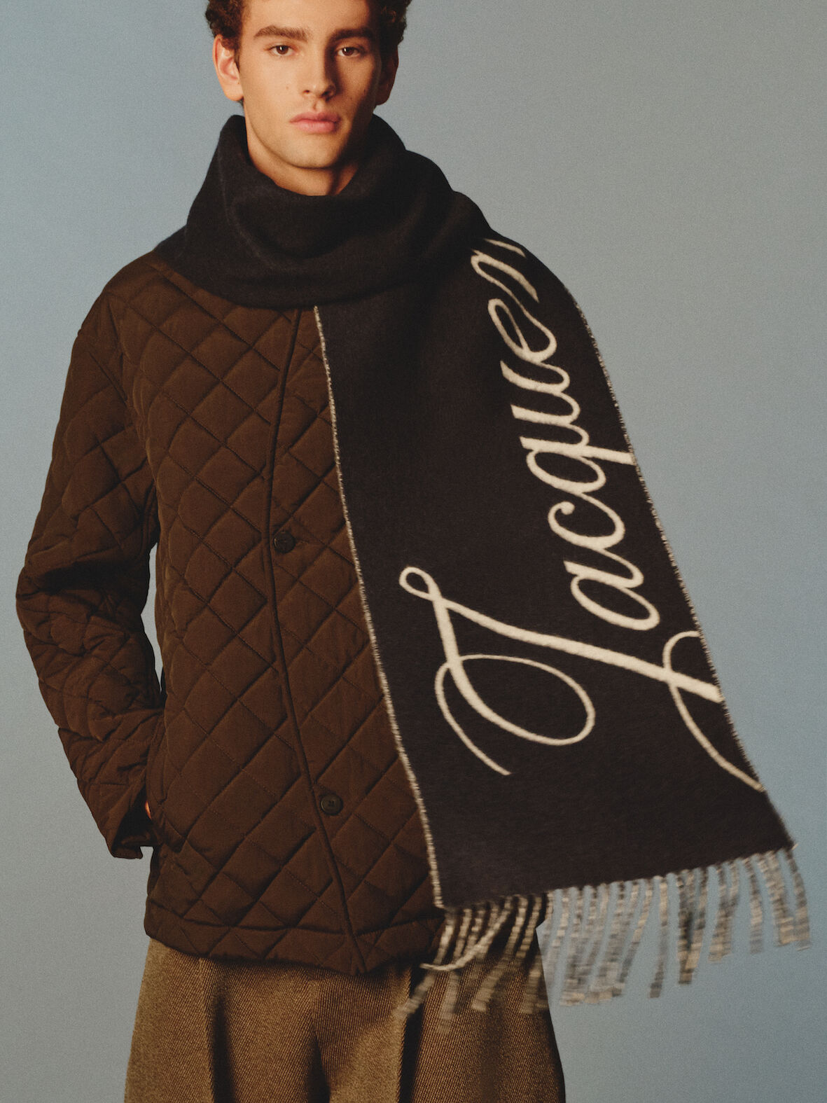 jacquemus　ジャックムス　バルーン　ジャケット　34　ブラウンB3133 JACQUEMUS（ジャックムス）カジュアルジャケット 茶 サイズ:46(M位