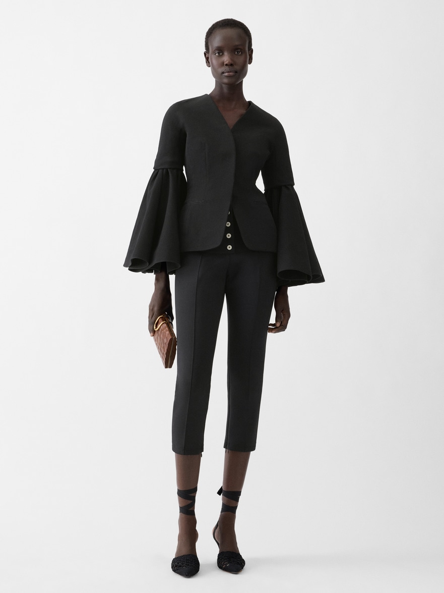 Jacquemus The Paysan Jacket In Black