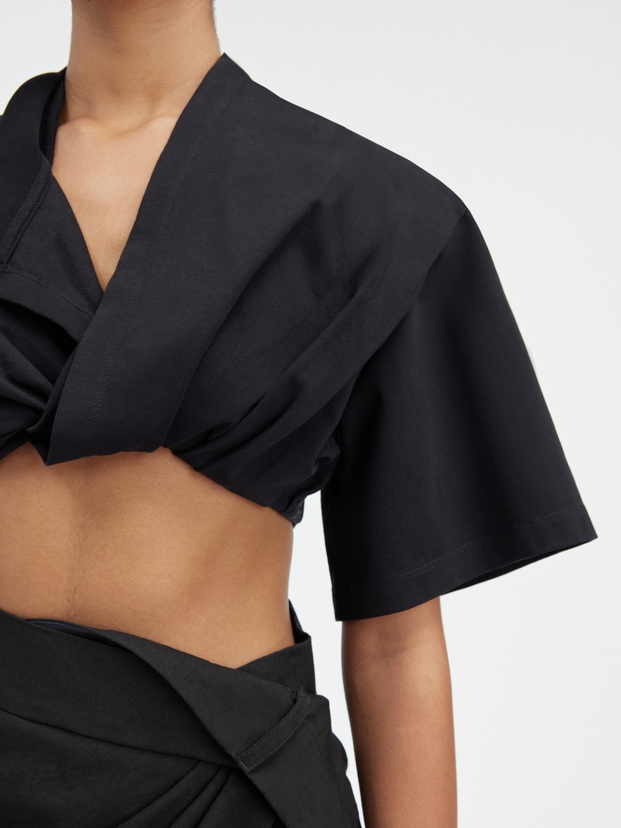 Bahia クロップドTシャツ by JACQUEMUS | Official website