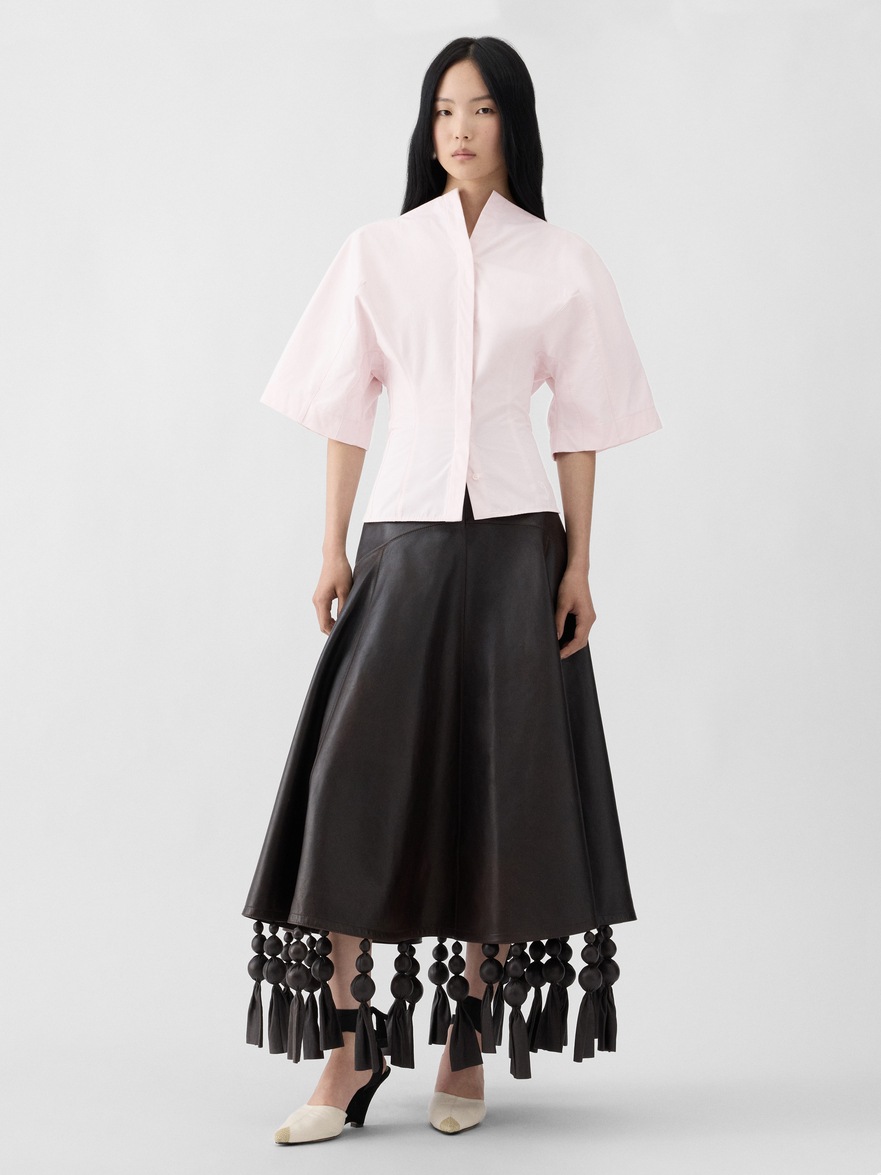 Jacquemus The Moisson Shirt In Pink