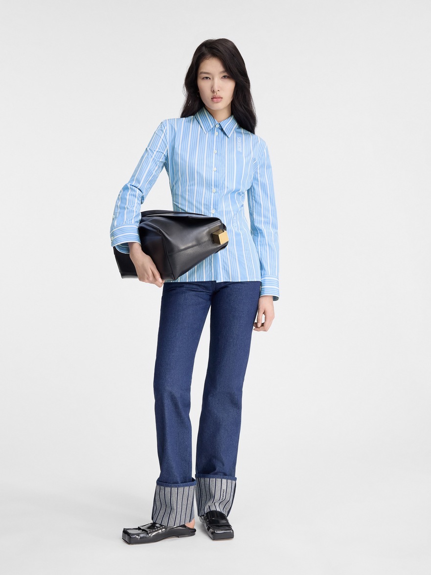 JACQUEMUS French designer shirt dress
