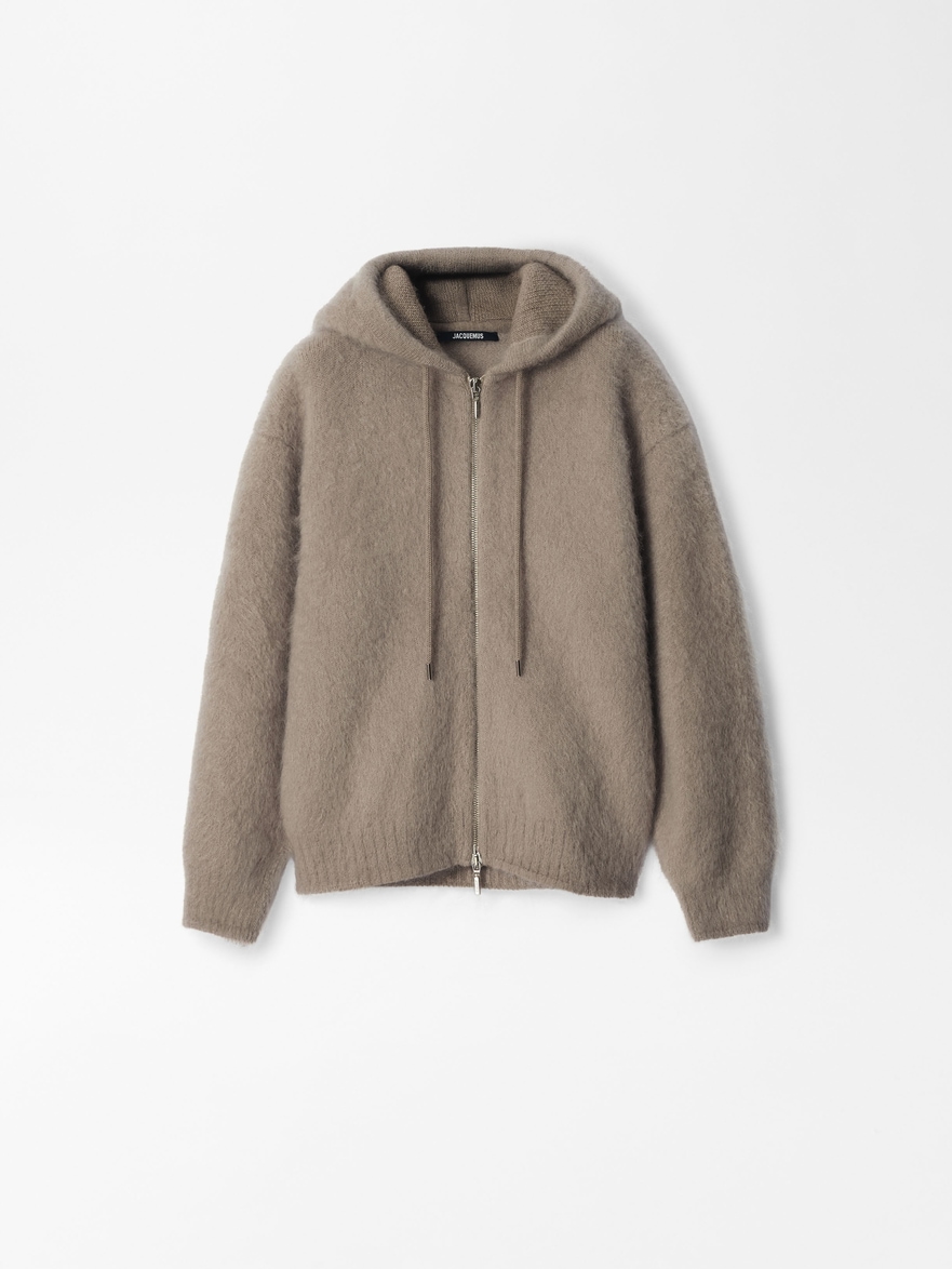 The Nuvola zipped cardigan by Jacquemus