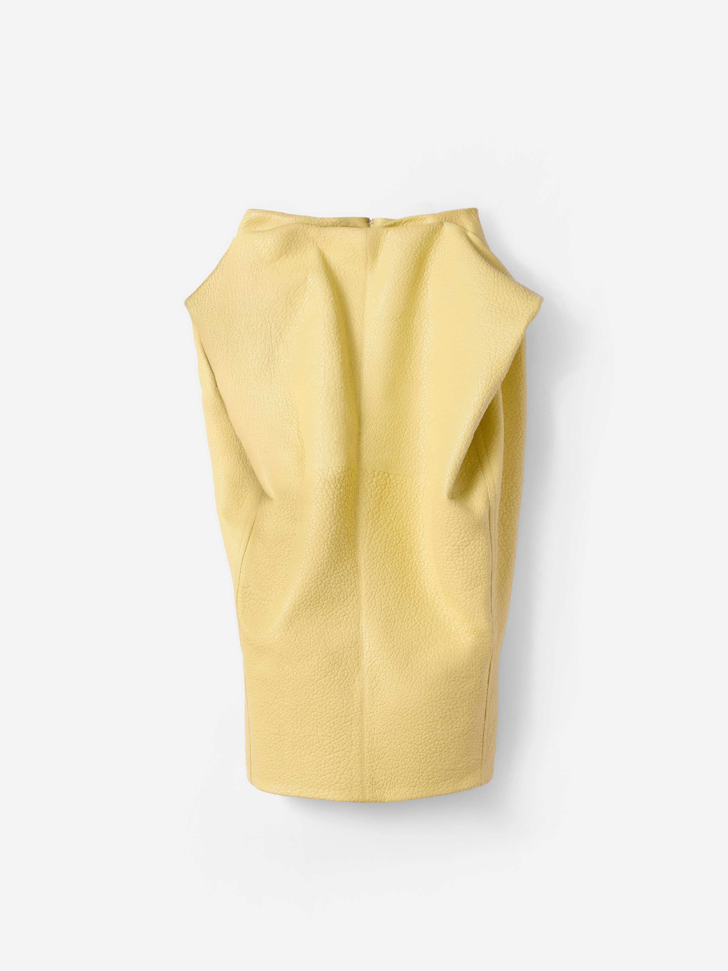 LA JUPE CUBISTO CUIR