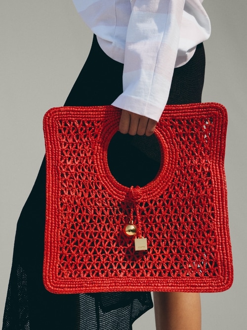 El bolso cuadrado peque&ntilde;o Spiaggia