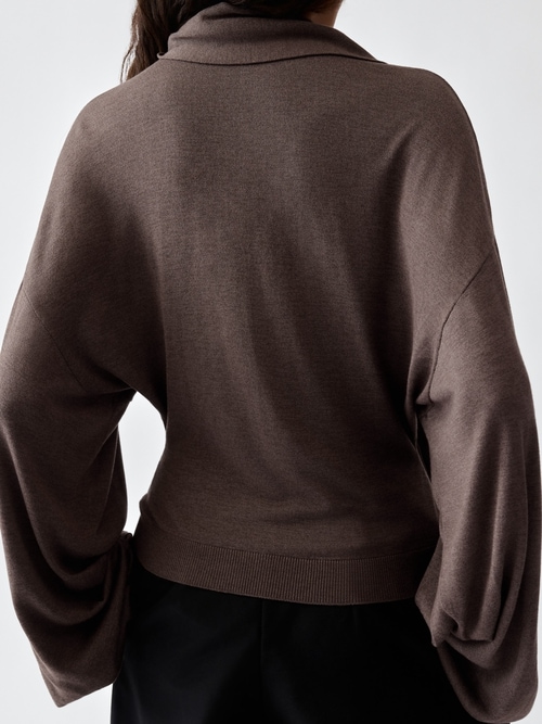 Le cardigan Losange