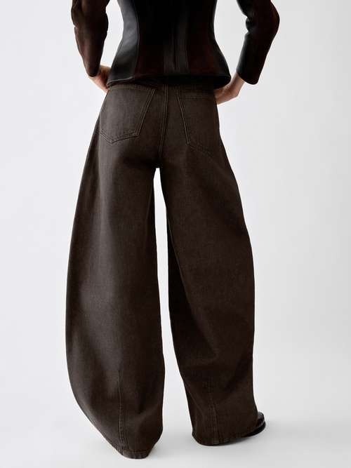 The de-N&icirc;mes Ovalo denim pants