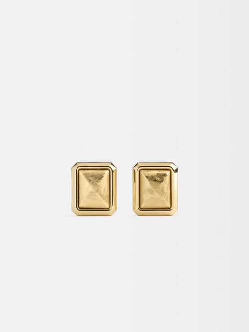 The Carré drop earrings