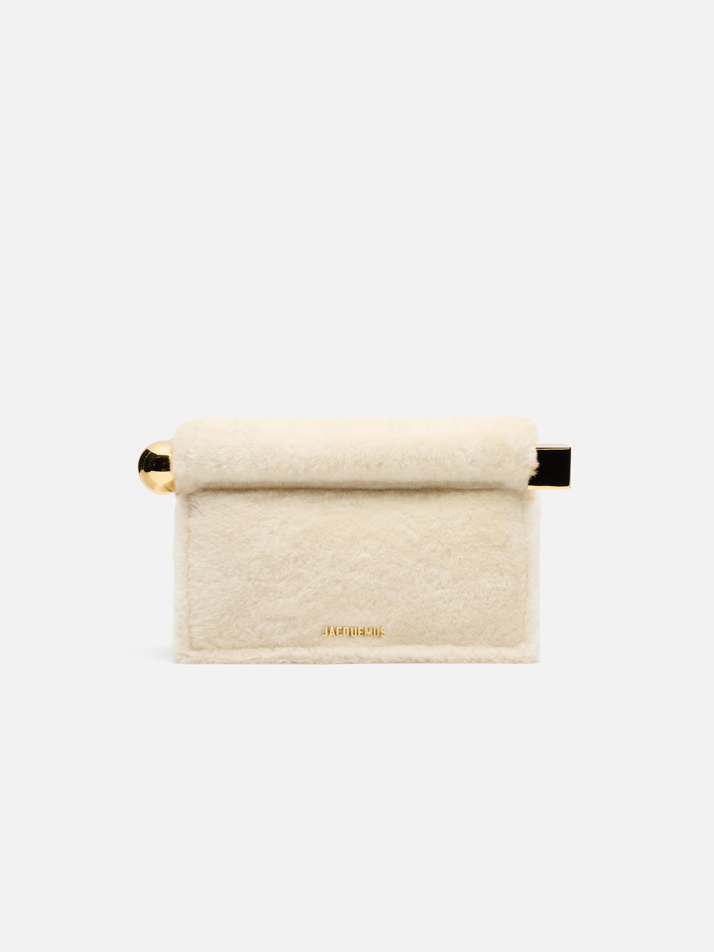 JACQUEMUS Rond Carre Scarf (Beige)