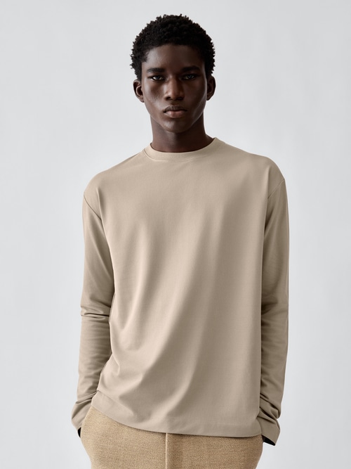 Rond Carr&eacute; 롱 슬리브 티셔츠