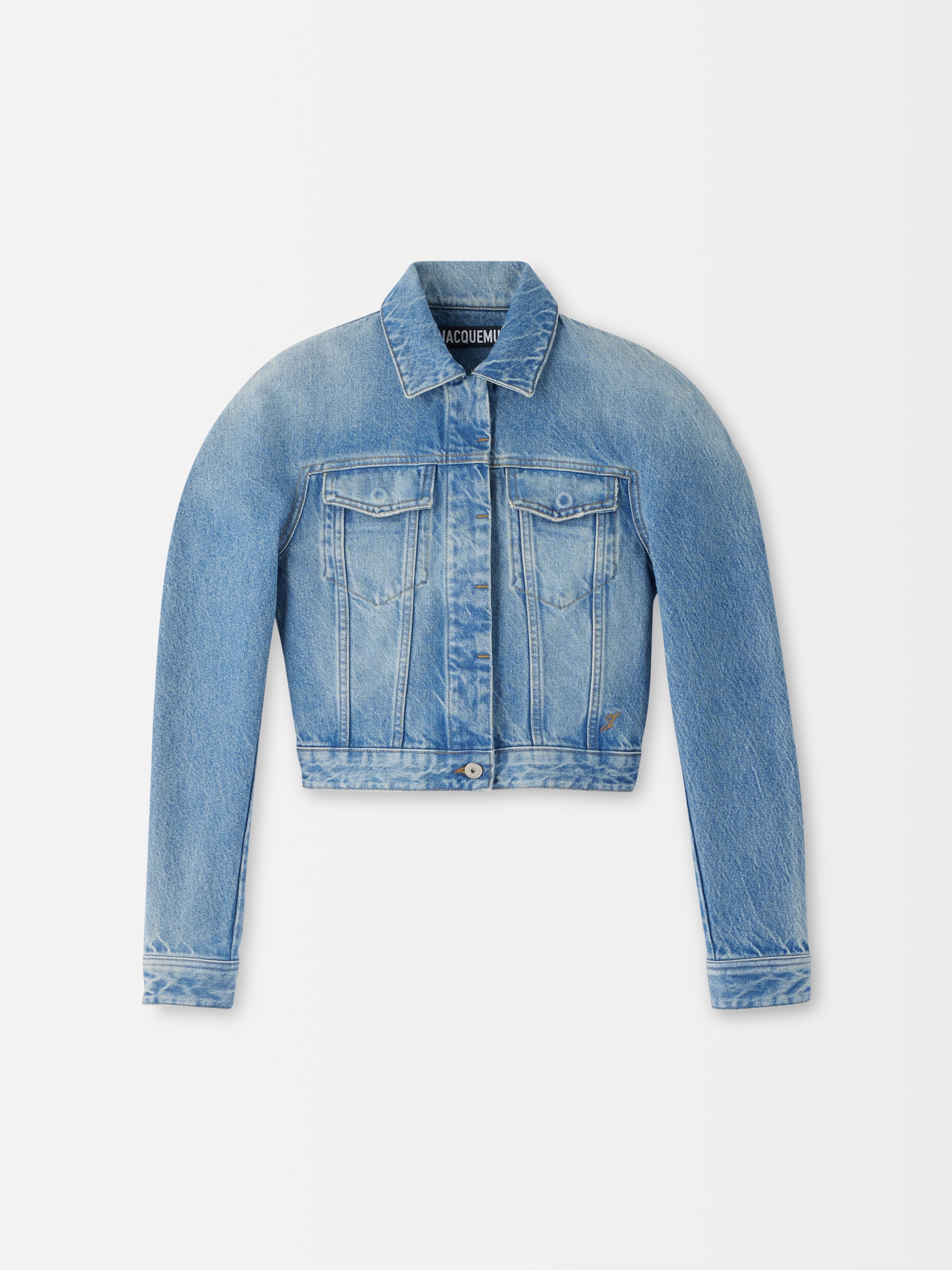 The Ovalo de-Nîmes denim jacket by JACQUEMUS | Official website