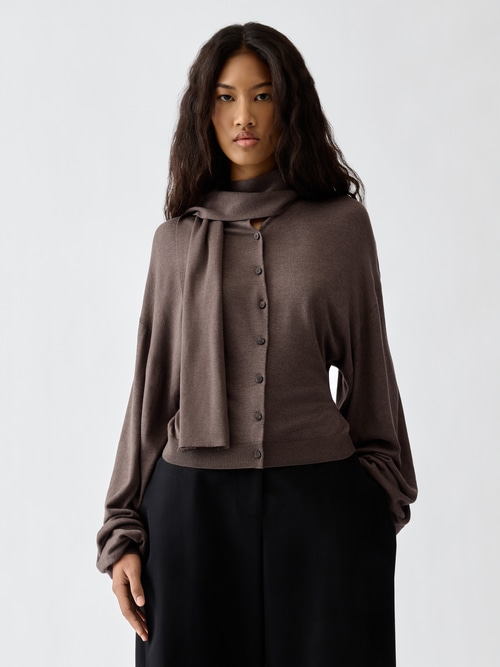 Le cardigan Losange