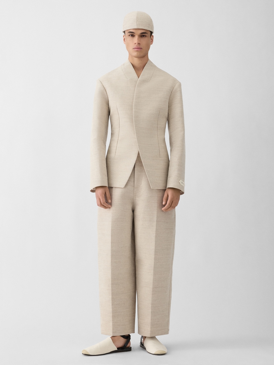 Jacquemus The Bastide Jacket In Sand