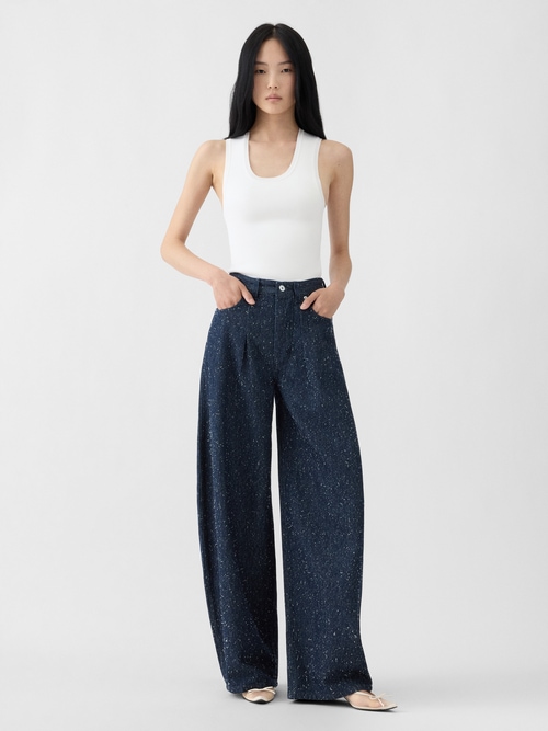The Ovalo de-N&icirc;mes denim pants