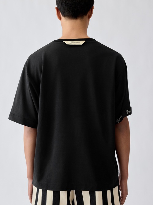 T-shirt a maniche corte Rond Carr&eacute;