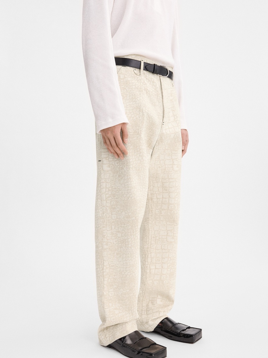 The Fernando de-Nîmes denim pants by JACQUEMUS | Official website