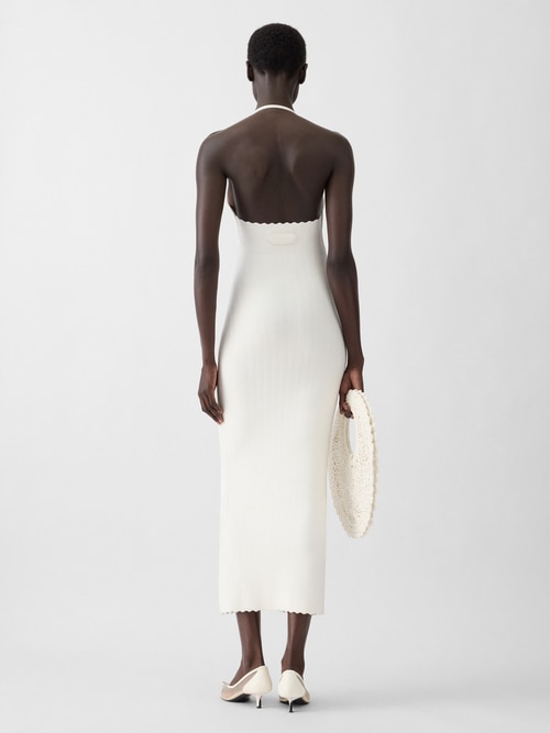 La robe maille Tablier