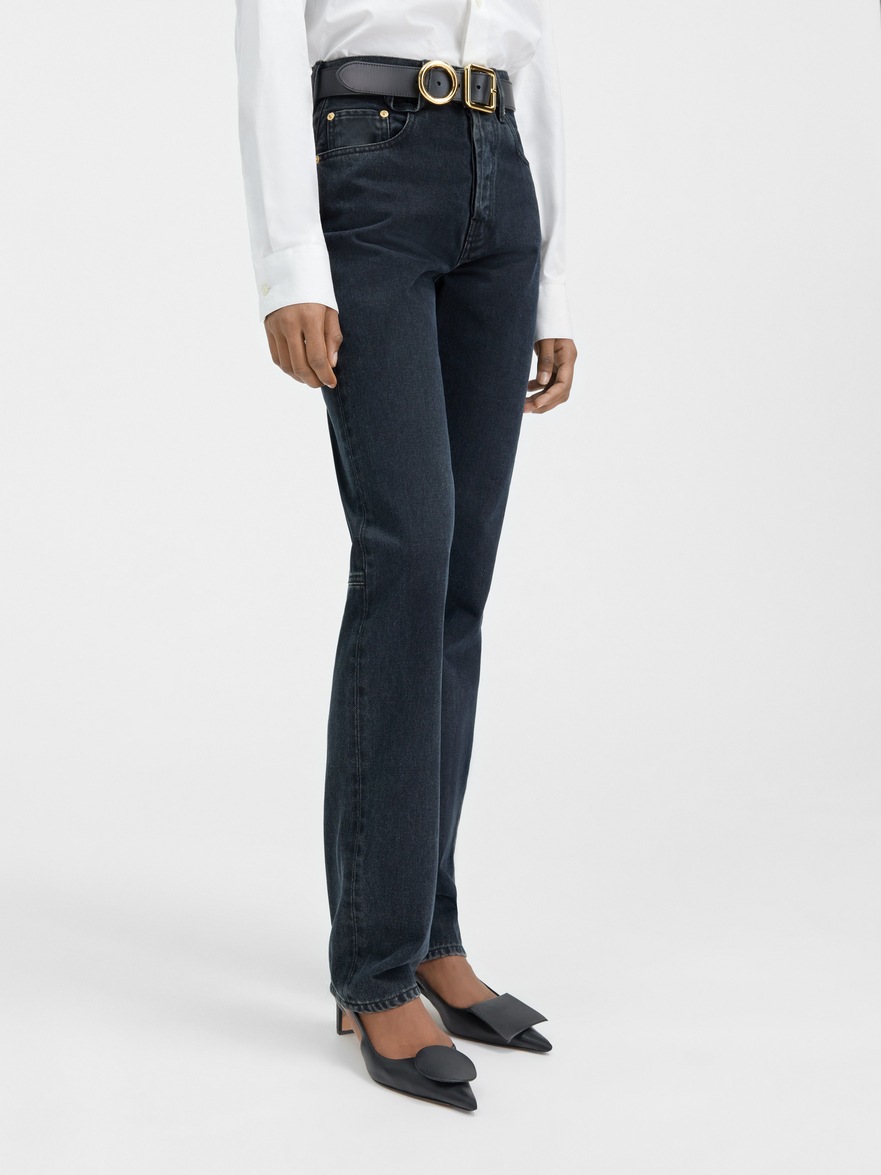 The straight de-Nîmes denim pants - | JACQUEMUS Official Website 