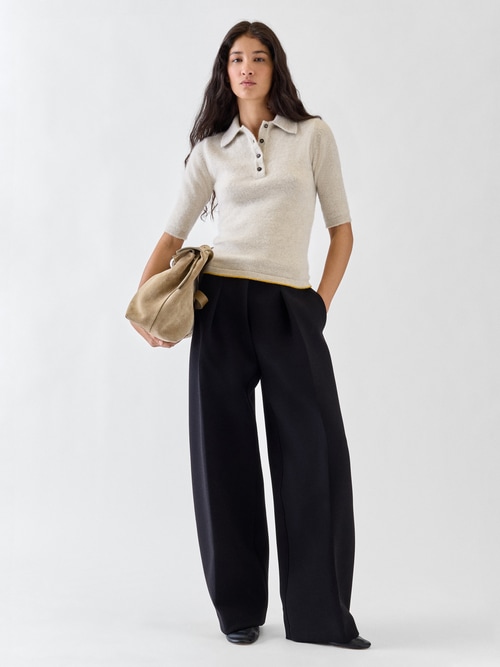 The Cachemire polo shirt