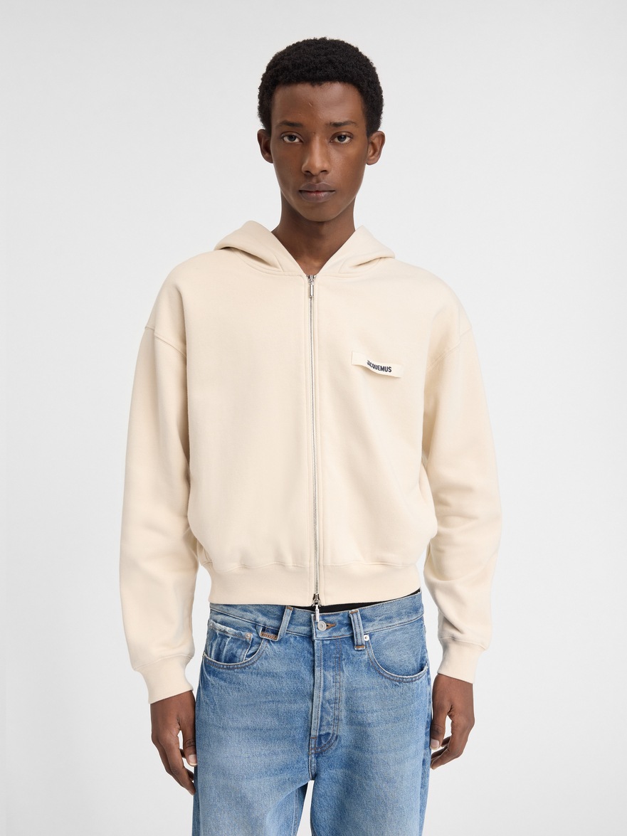 The Gros Grain zipped hoodie by JACQUEMUS | Official website 