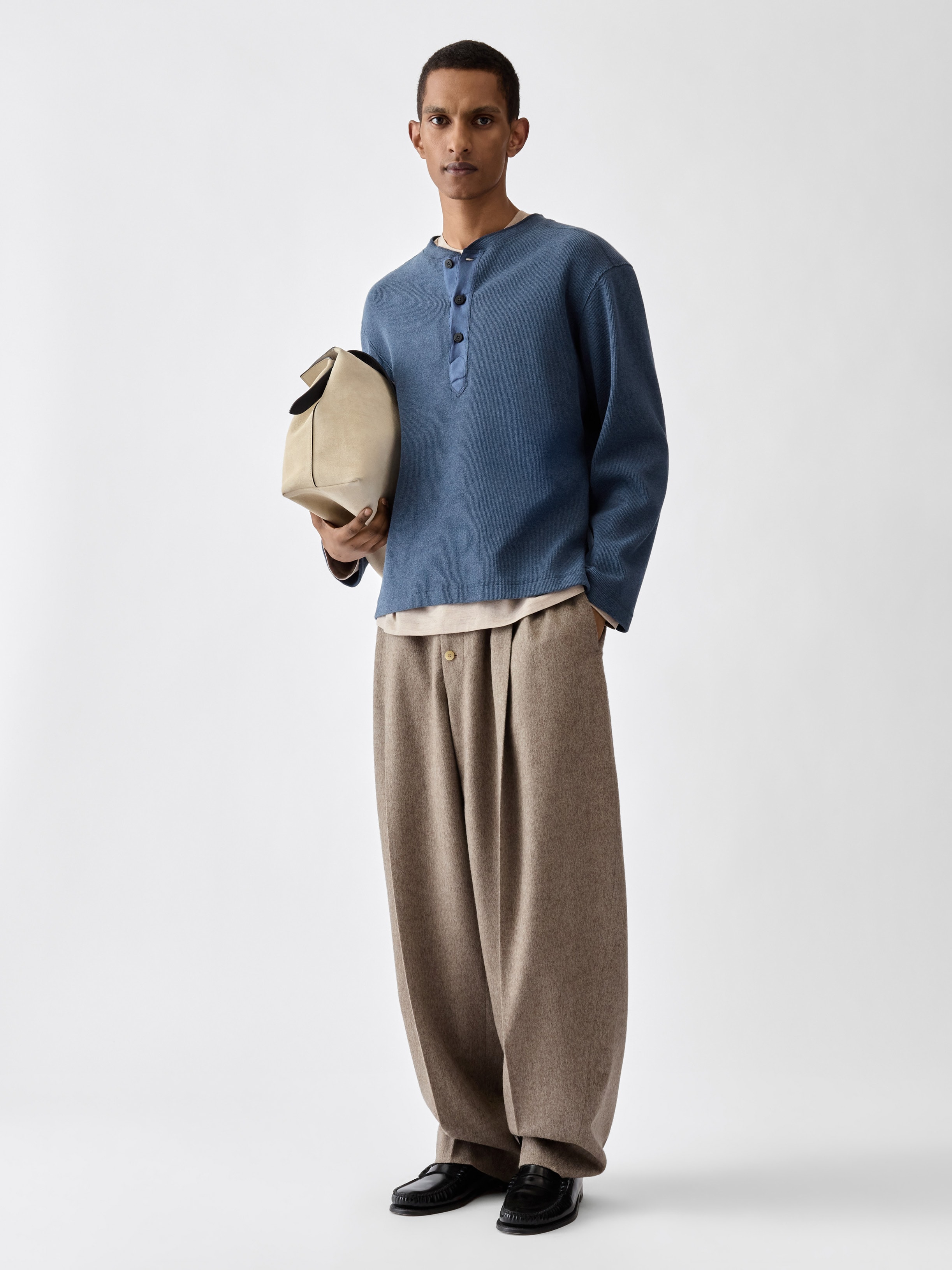 LE HENLEY TRICOT ML