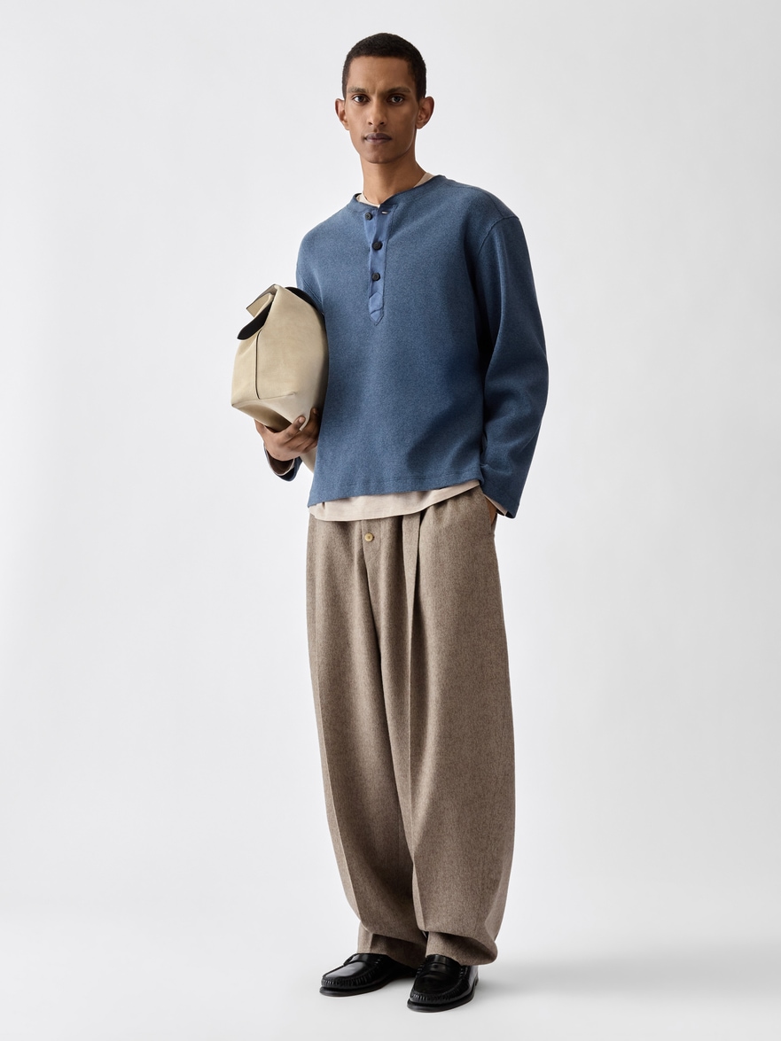 LE HENLEY TRICOT ML