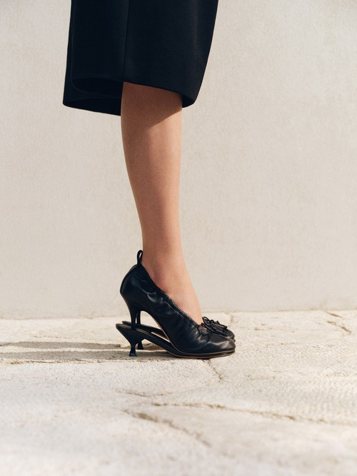 The double ballerina heels