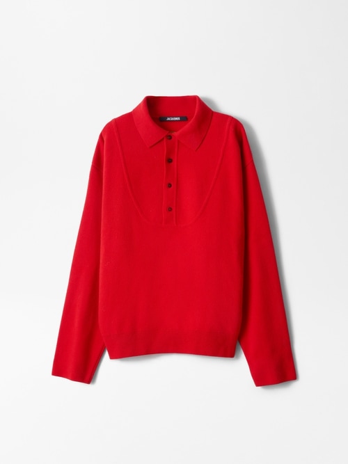 The Pallone vareuse-style knit