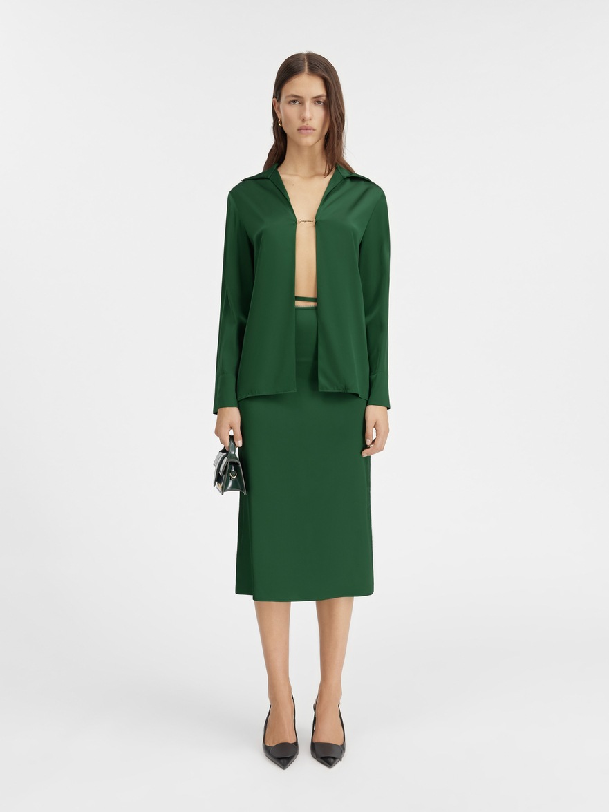 Jacquemus Shirt In Green