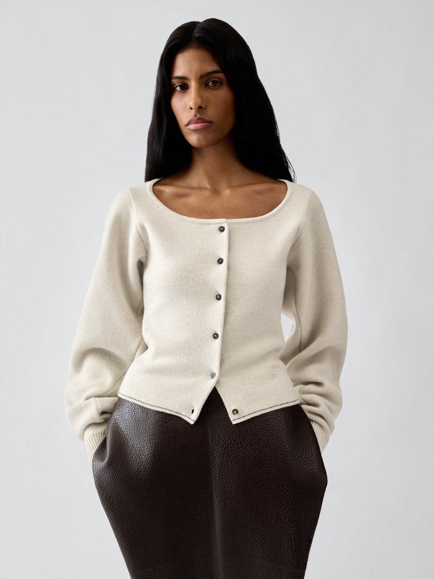 The Tempo cardigan by Jacquemus