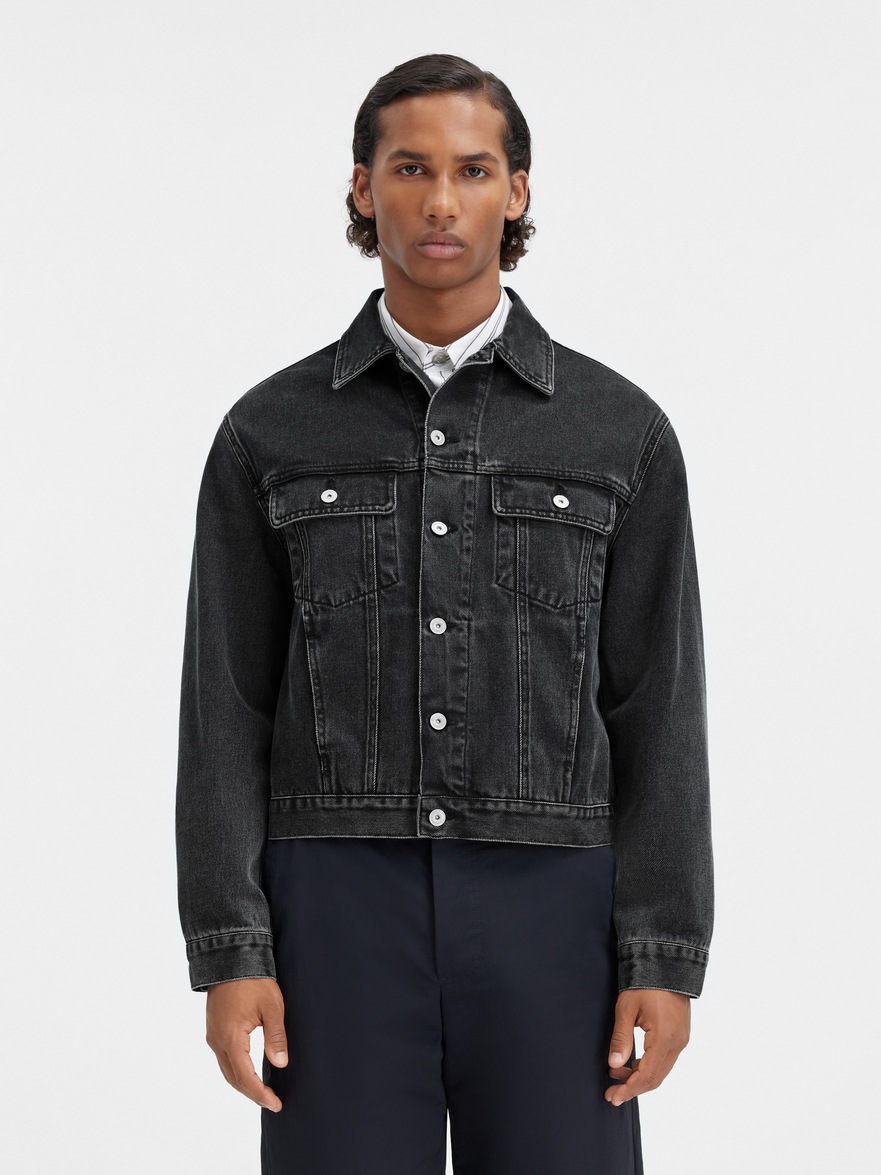 The denim de-Nîmes jacket - | JACQUEMUS Official Website