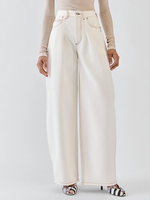 The Ovalo de-N&icirc;mes denim pants