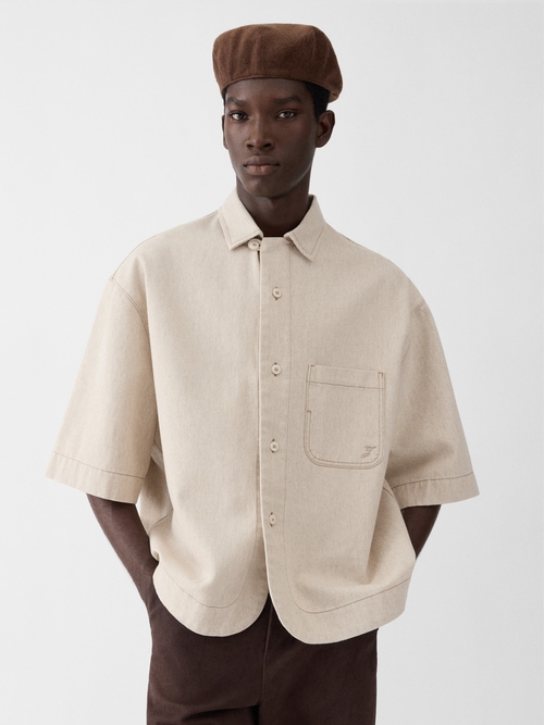 The Paysan de-N&icirc;mes denim shirt
