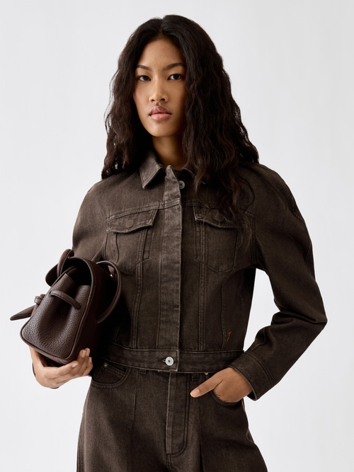 The de-N&icirc;mes Ovalo denim jacket
