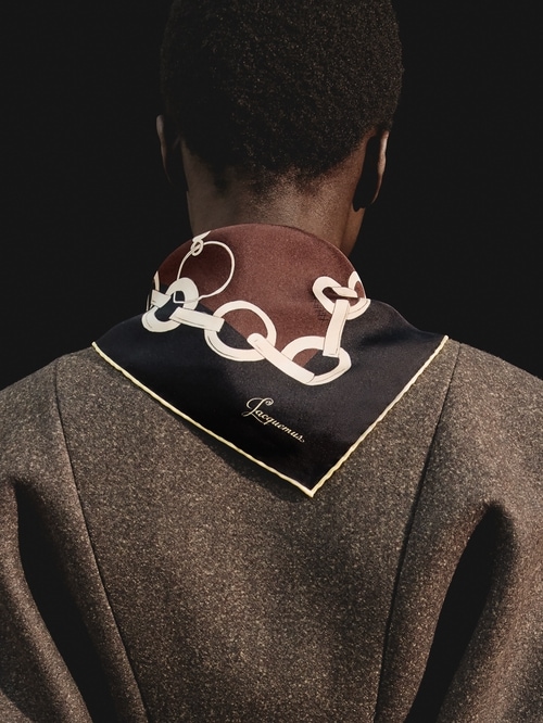 The Pampille silk scarf
