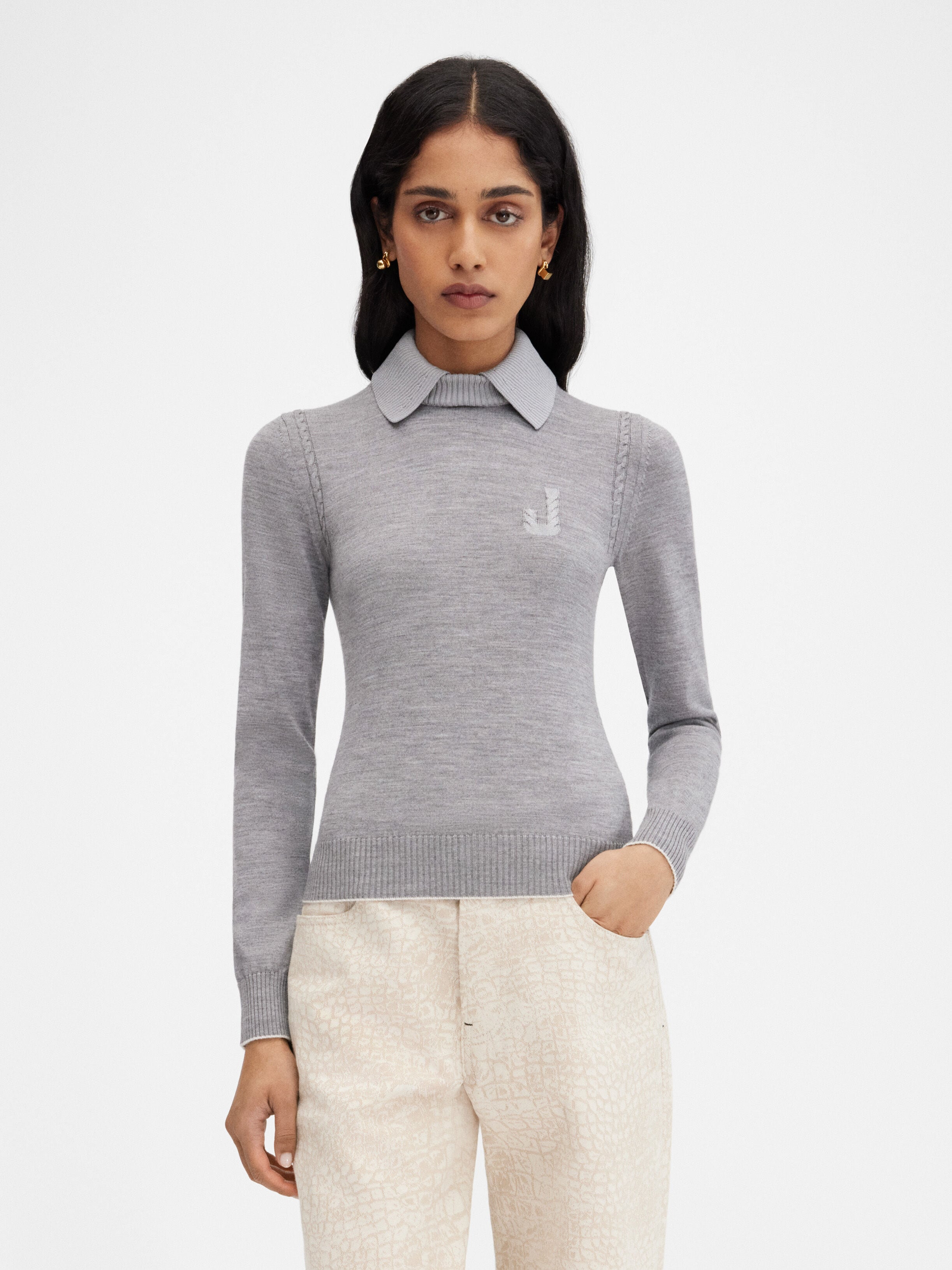 JACQUEMUS ニットポロ The Merino zipped cardigan by JACQUEMUS | Official website