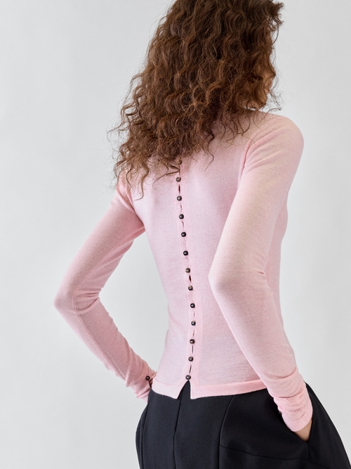 The Merino long-sleeve polo shirt