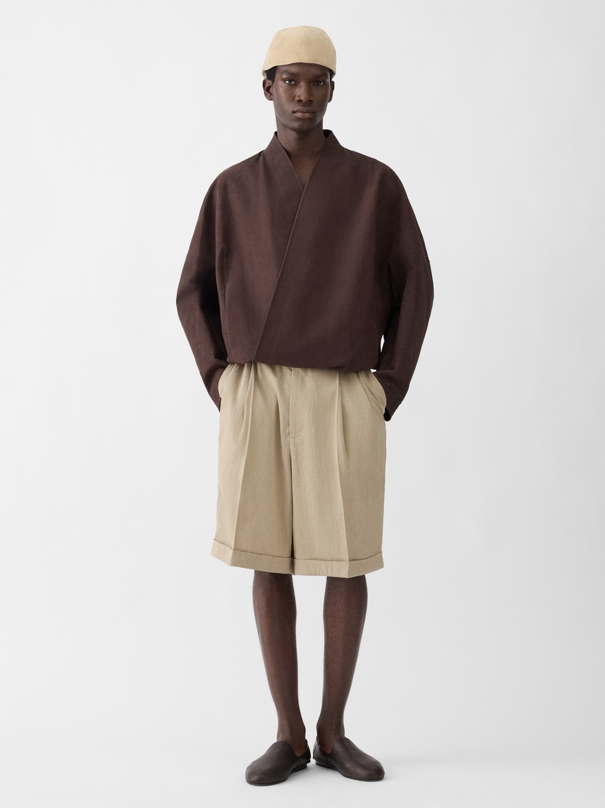 Jacquemus The Pastro Shorts In Sand