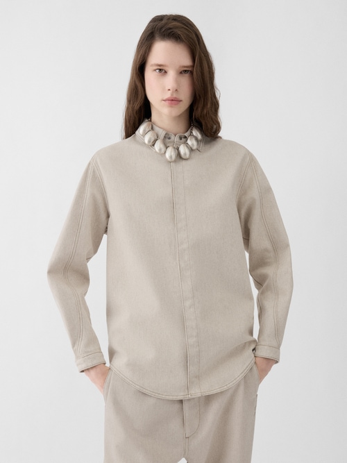 The Amelo de-N&icirc;mes denim shirt