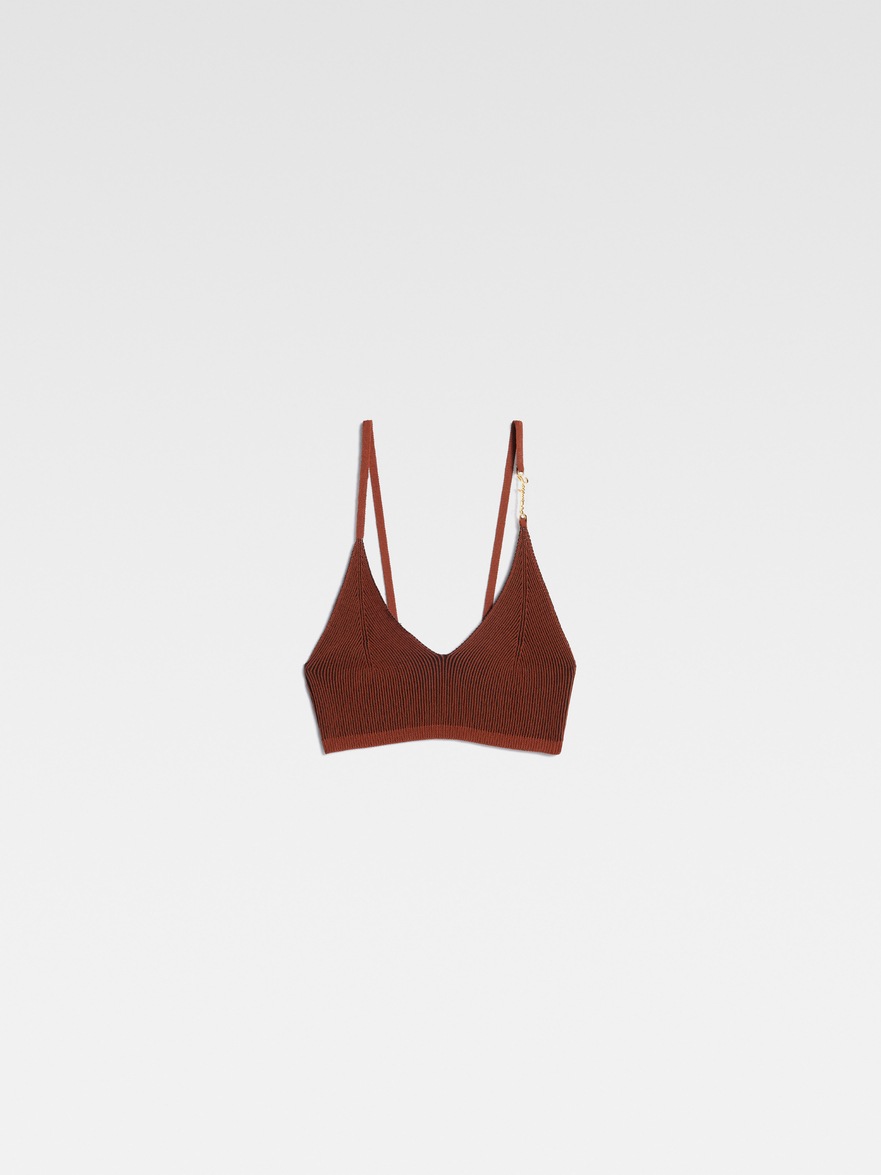 Jacquemus Le Bandeau Pralu In Brown