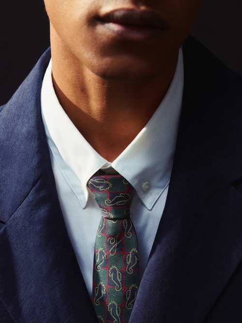 The Hippocampe tie