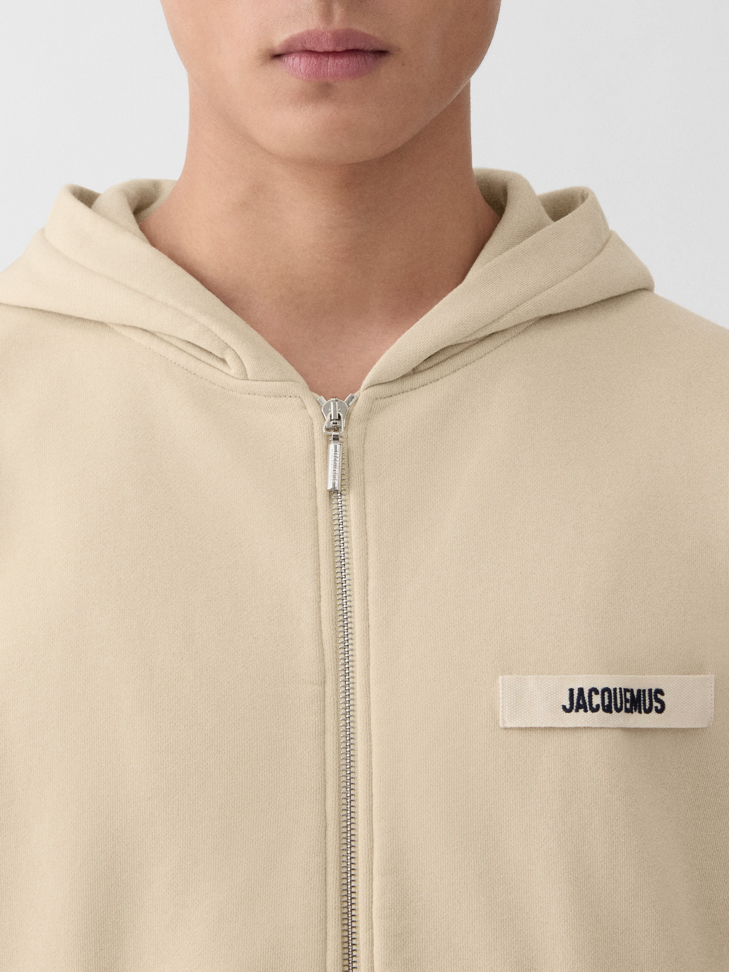 The Gros Grain zipped hoodie by JACQUEMUS | Official website