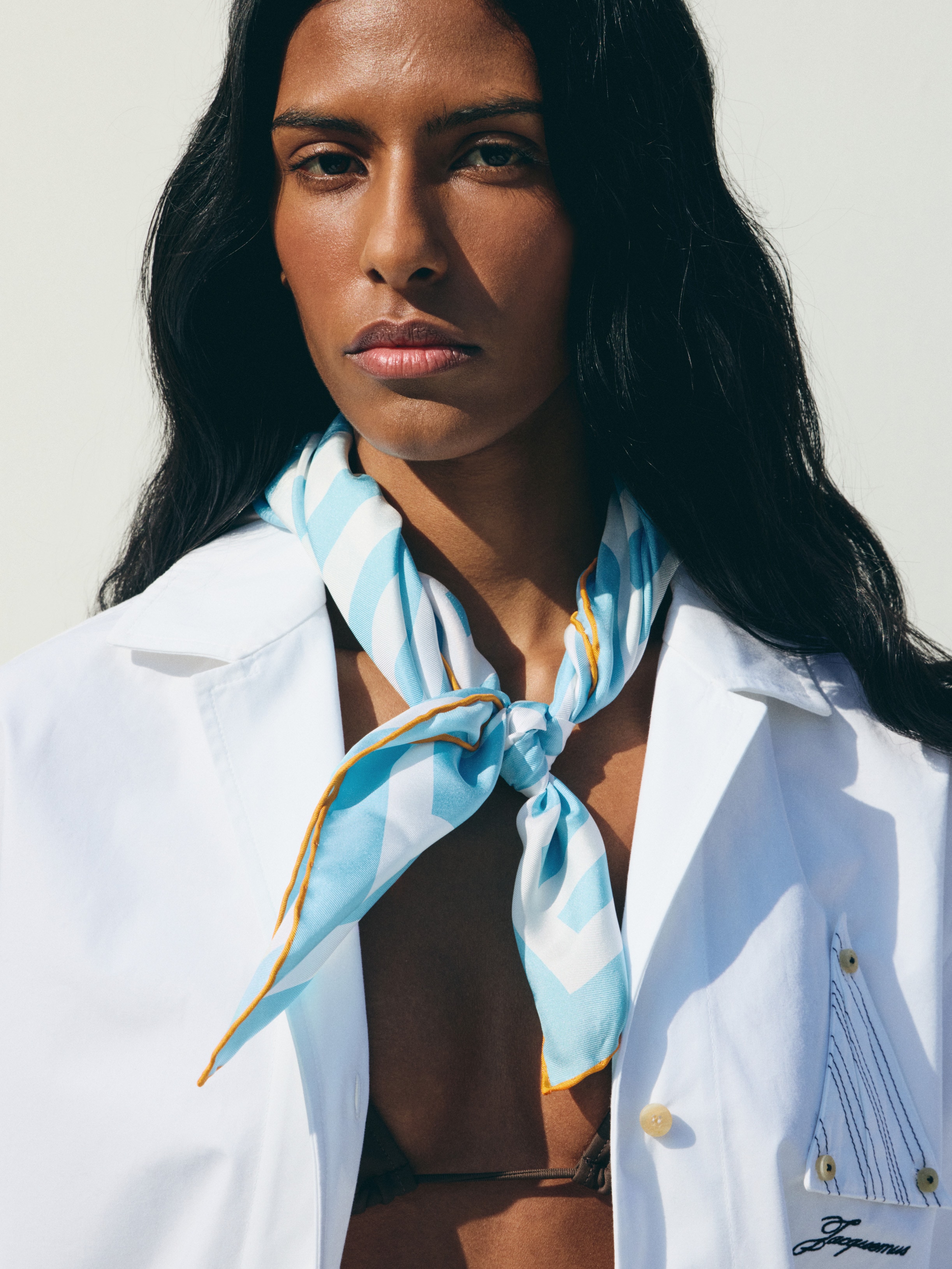 LE FOULARD A RAYURES