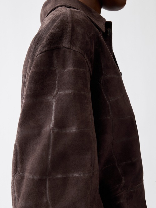 The Croco leather shirt