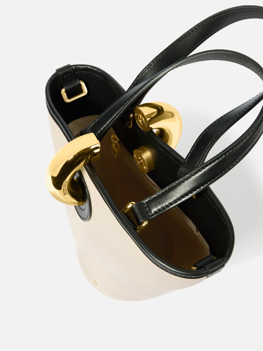Jacquemus Beige Leather Handbag