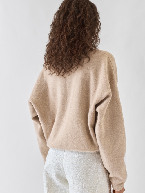 The Pallone vareuse-style knit