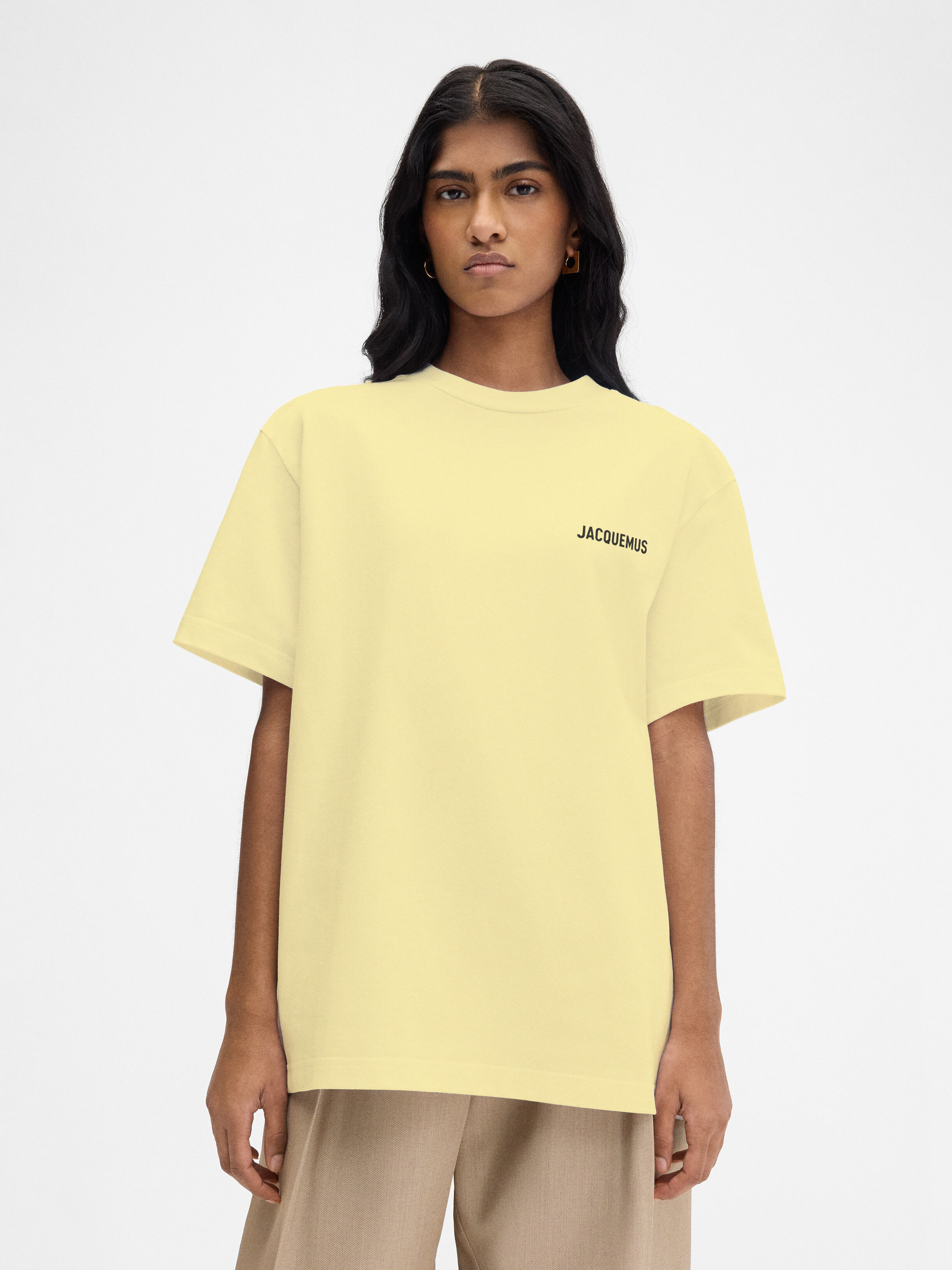 The Saint Tropez Place des Lices address t-shirt by JACQUEMUS