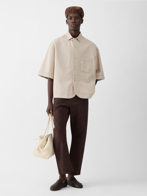 The Paysan de-N&icirc;mes denim shirt