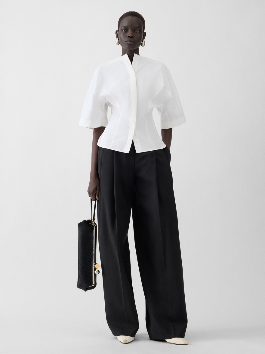 Jacquemus The Moisson Shirt In White