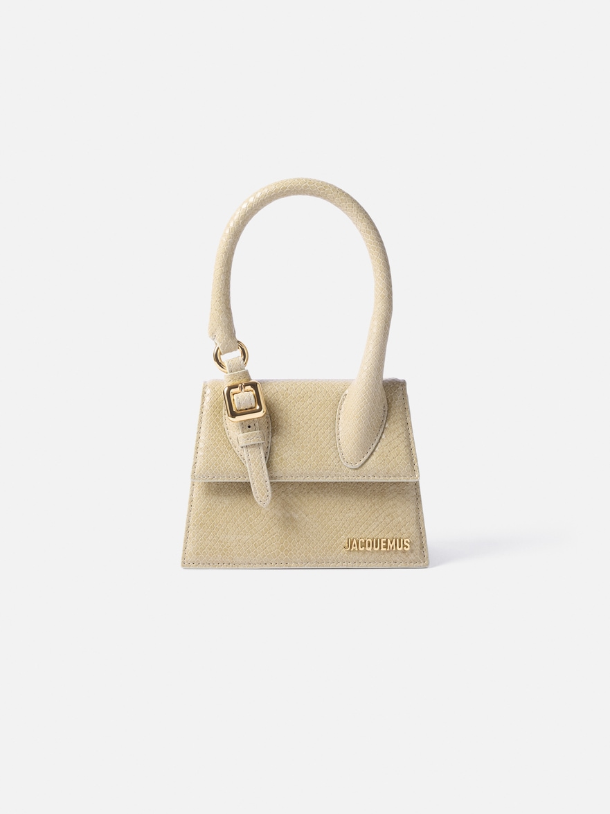 Jacquemus Le Chiquito Moyen Boucle In Sand